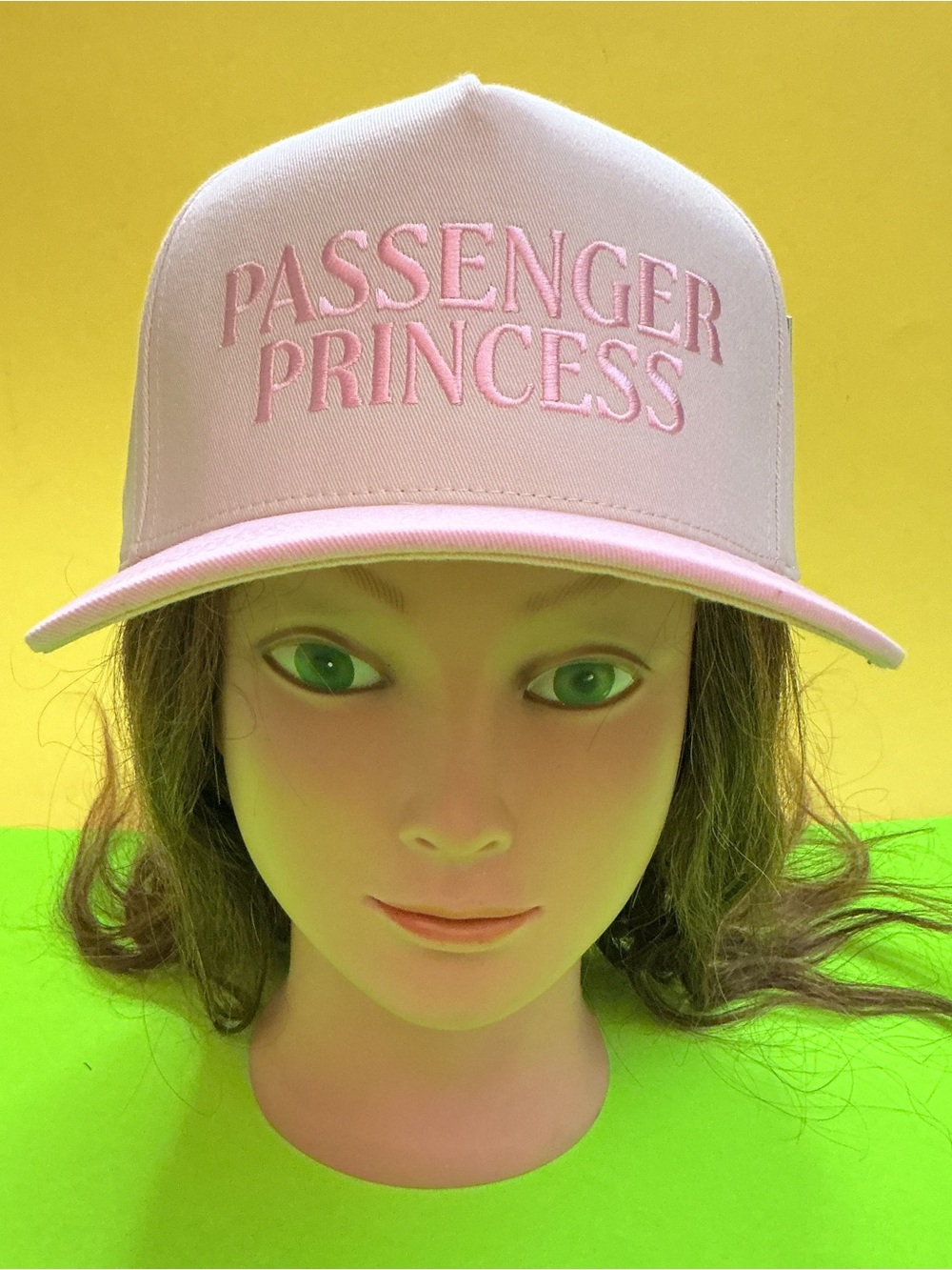 Passenger Princess Embroidered Pink Trucker Hat